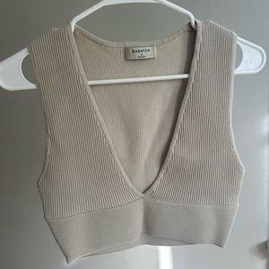 Aritzia babaton sculpt knit tank